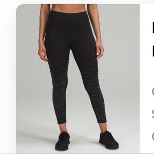 Lululemon wunder under tights